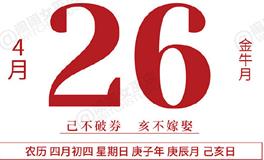 闹闹女巫店今日运势2020年4月26日