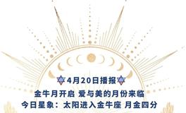 Ezoey徐佩玲每日星座运势2022年4月20日